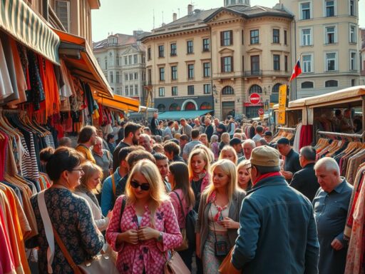 Модная ярмарка в Лалели: в центре внимания российские покупатели
