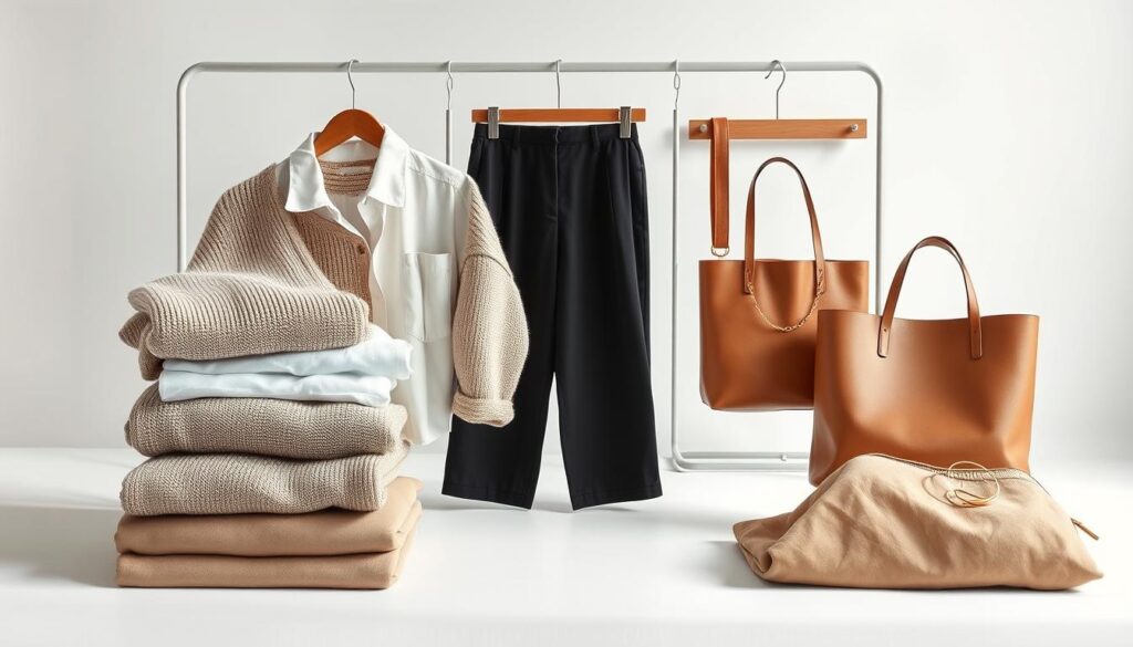 капсула вещи материалы