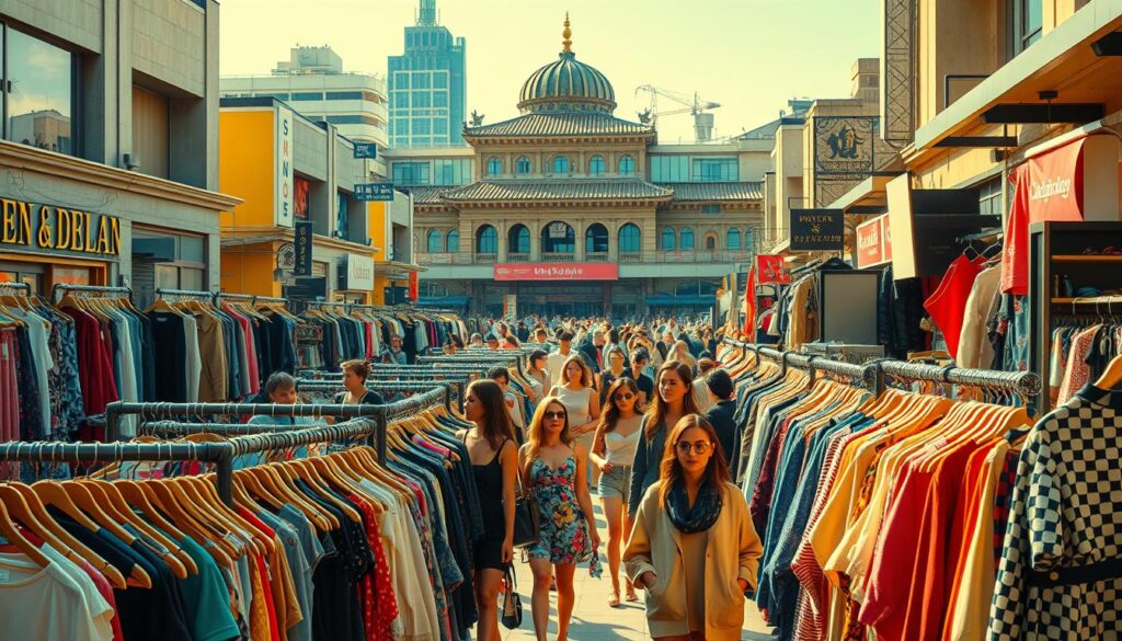 модного рынка