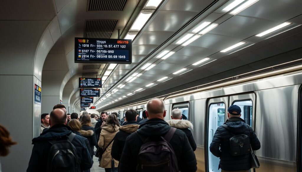 нужно сесть метро